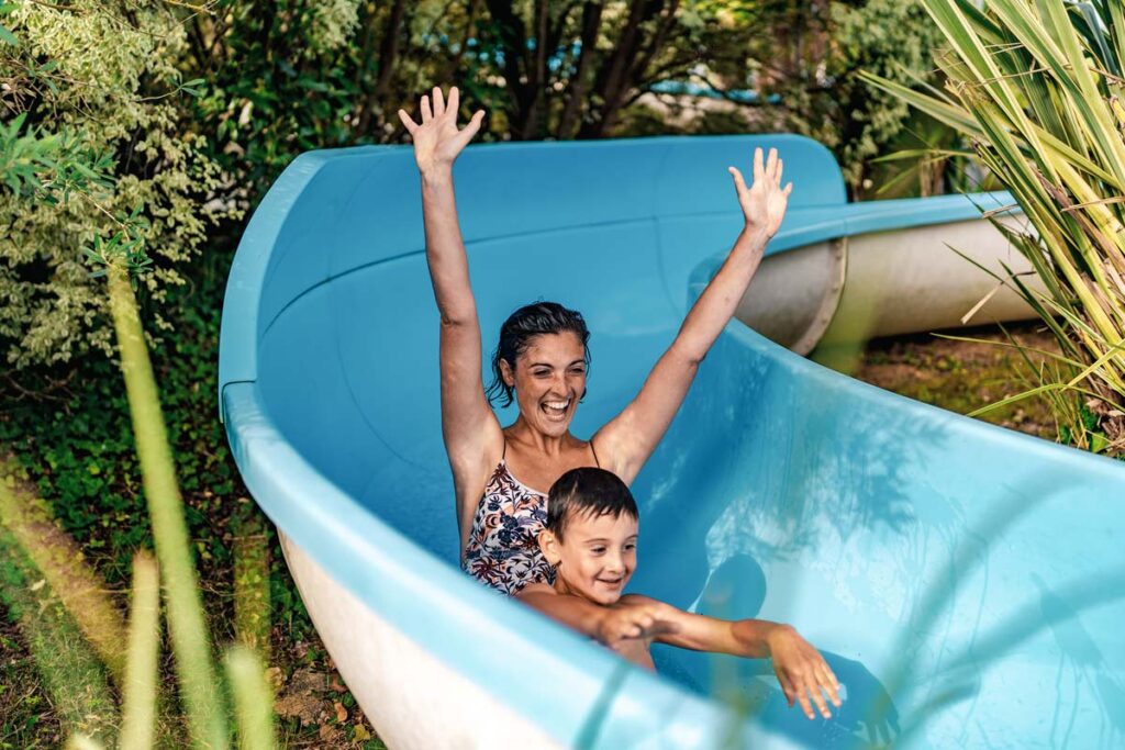 camping piscine avec toboggan bidart