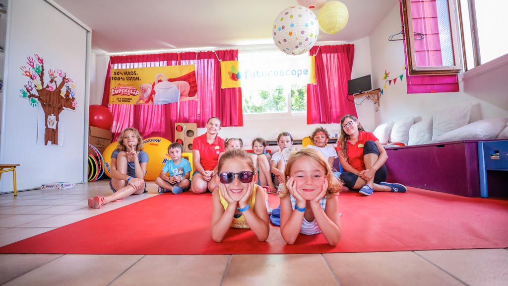 club enfants camping