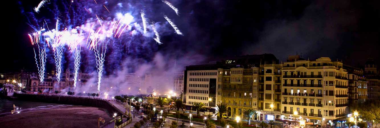 feux artifice san sebastien