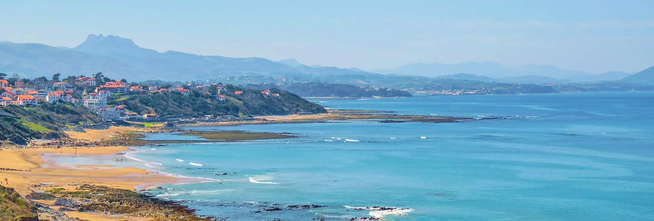 plage du centre bidart