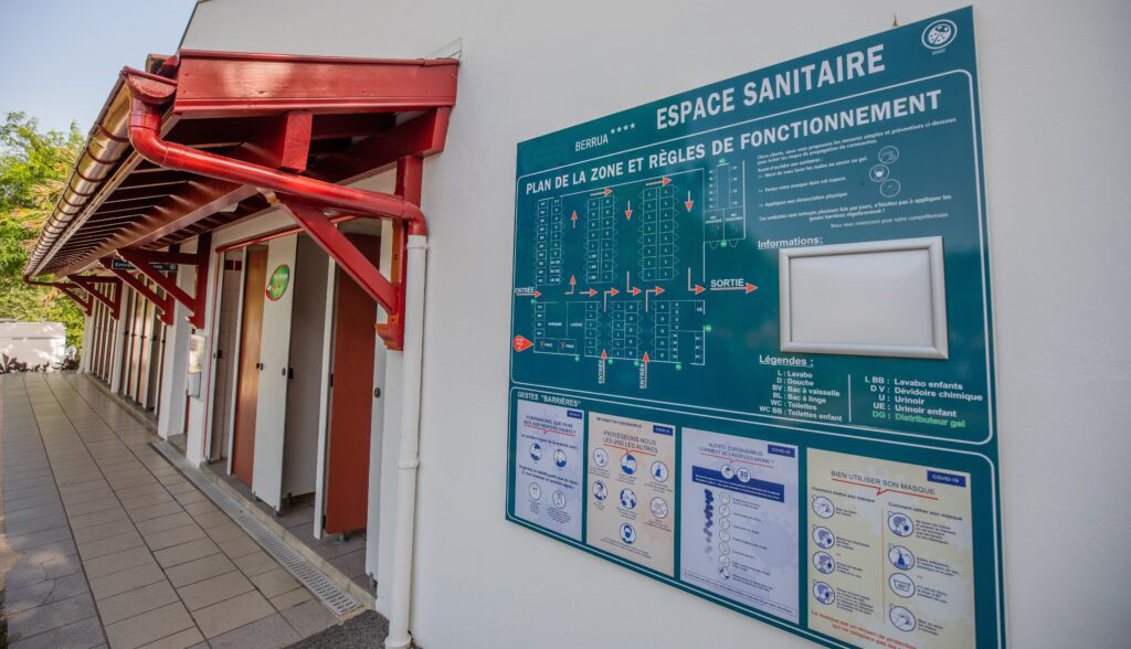 sanitaires camping