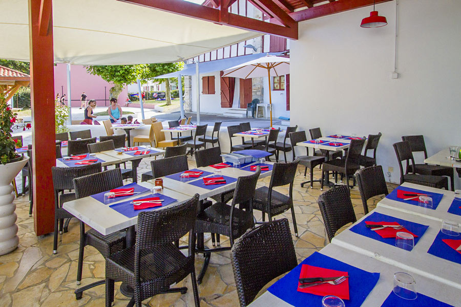 terrasse restaurant bidart