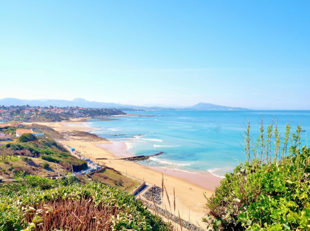 plage de la côte basque