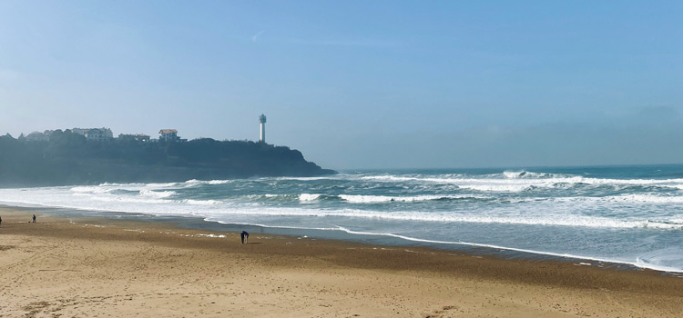 Plage à Anglet