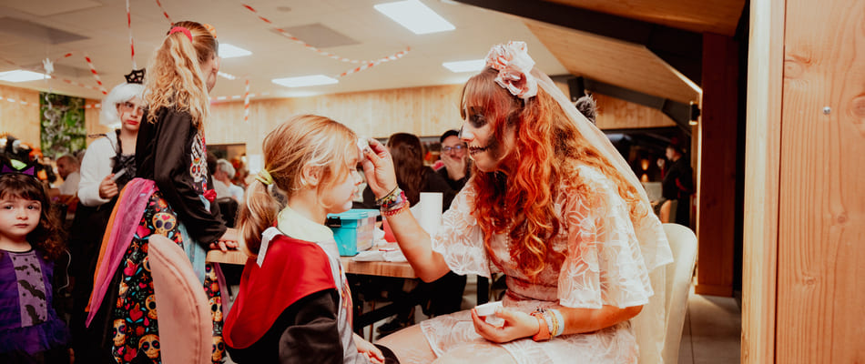 faire halloween en camping